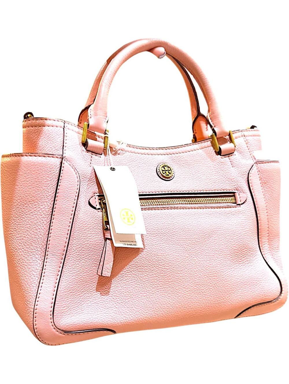 Tory Burch Pink Leather Handbag NWT